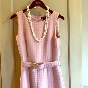 Tahari pink dress
